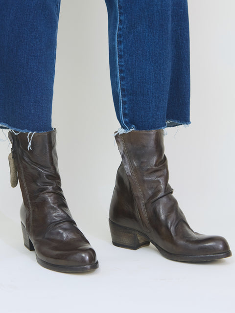 Double Zip 136, khaki