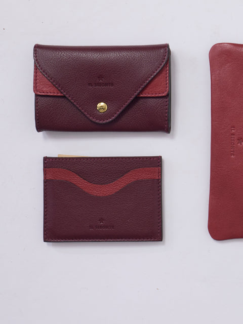 Card Case, Amarena/Rosso