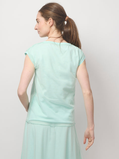 Double Layer Tulle T, mint