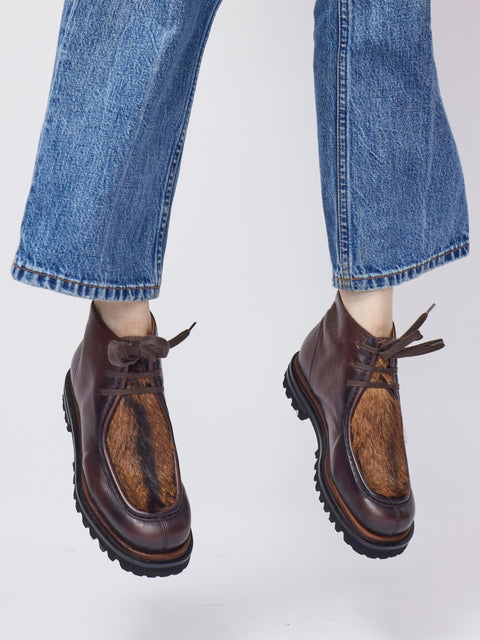 Moc Toe Derby Boot, Brown