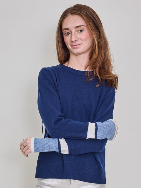 Color Play Crew, Navy