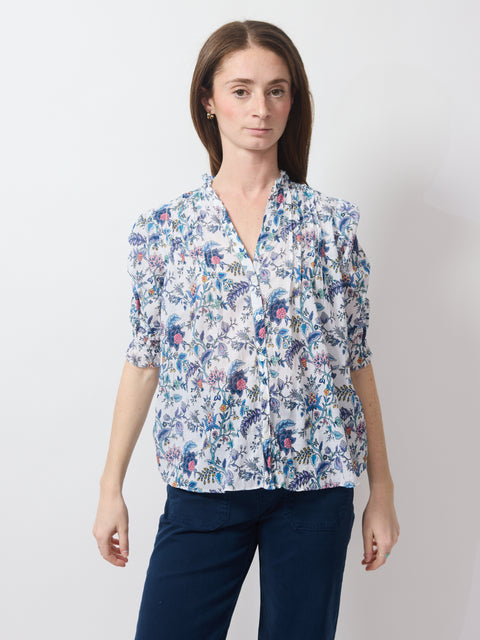 Darcy Shirt, Jacobean blue