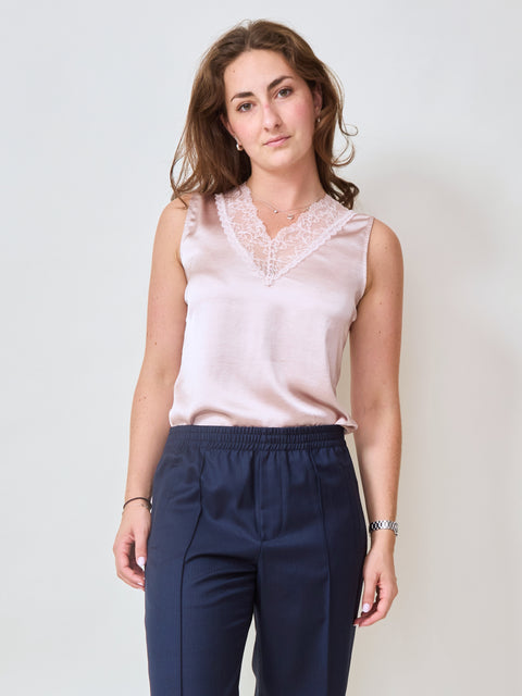 Cabaret Camisole, Pearl Pink
