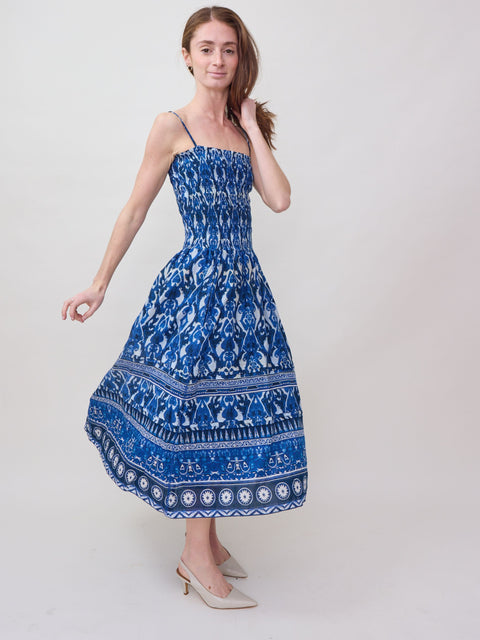 Delancey Selva Midi Dress, blue vibes