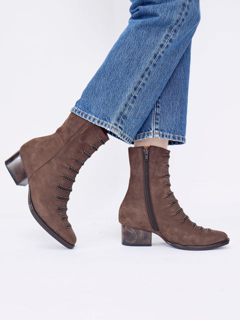 Tiba Tall Boot, Chocolate Suede
