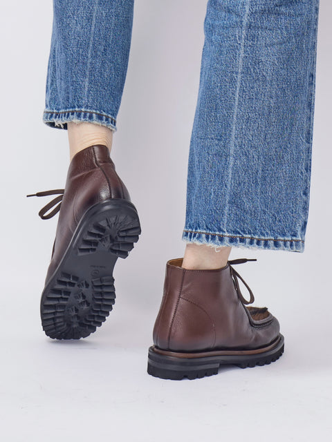 Moc Toe Derby Boot, Brown