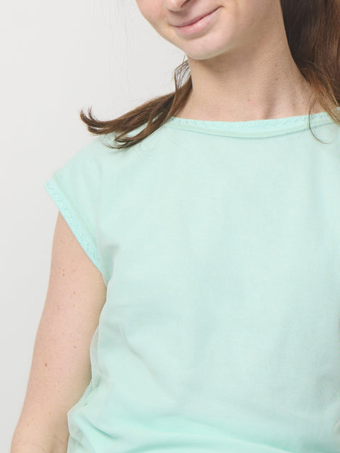 Double Layer Tulle T, mint