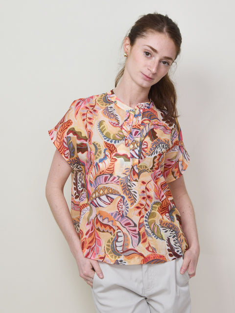 Paso Blouse, multicolor green