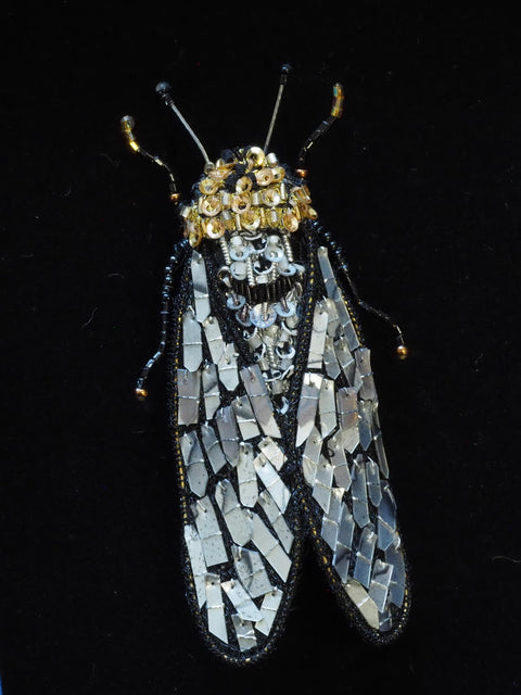 Walker's Cicada Brooch,