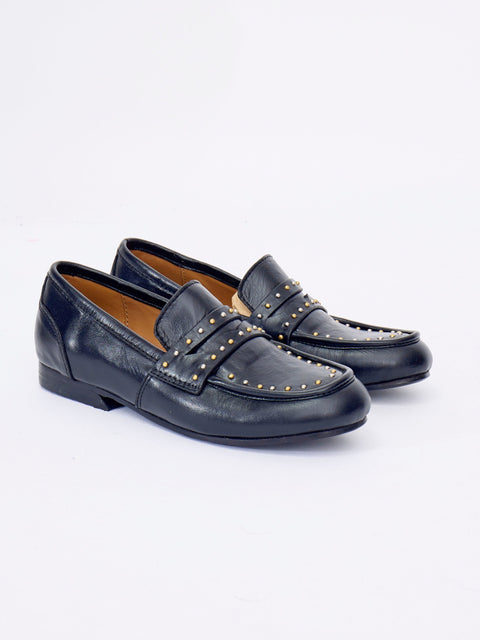 Jacksonette 200 Loafer, Black PB Brass & Nickel Art