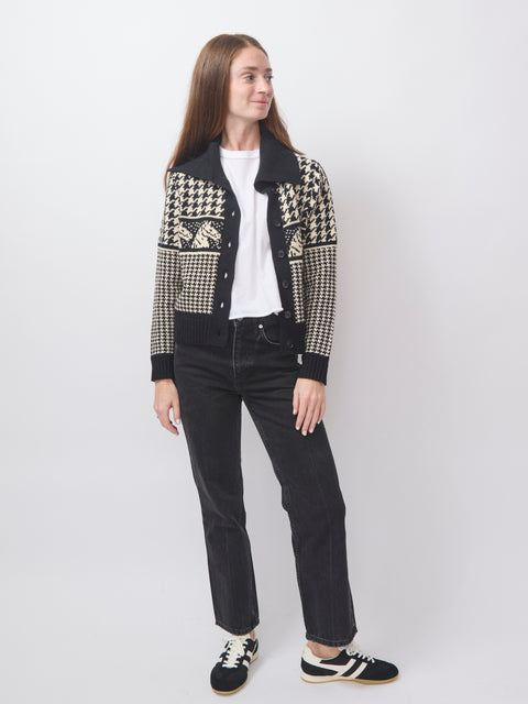 Pony Cardigan, Black