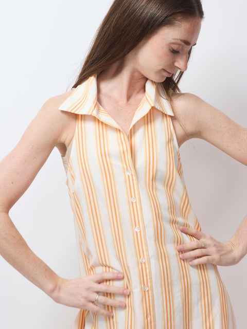 Take It or Sleeveless Dress, Creamsicle