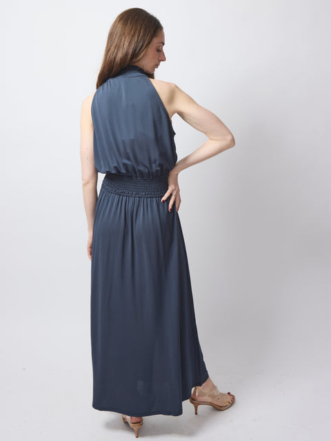 Saumi Dress, ombre blue