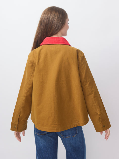 Swingy Jacket, Rust/Red