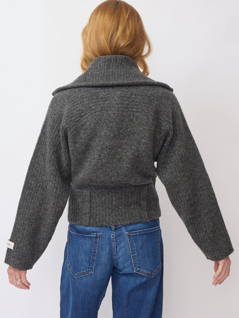 Samirra Zip, Dark Grey