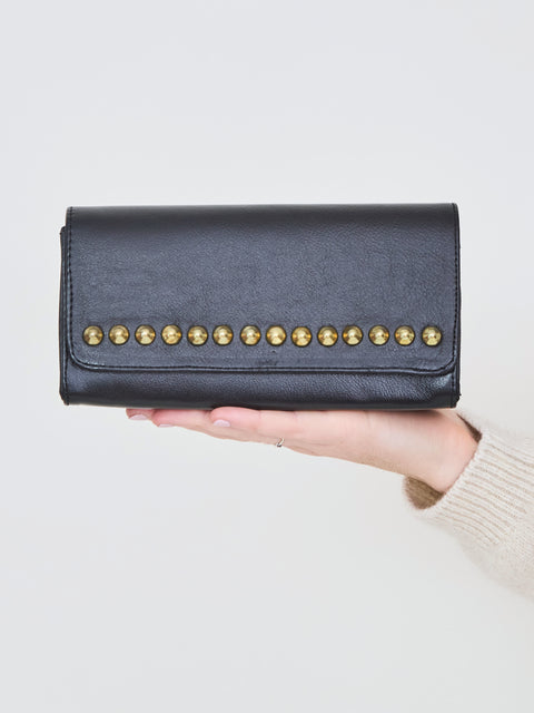 Cami Tosca Clutch, black/brass