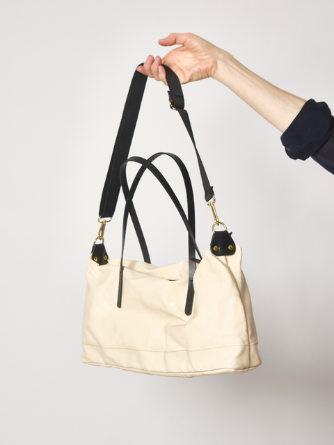 Anais, crema/black