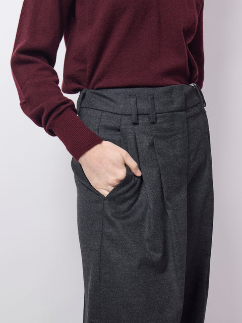 Mayla 6/8 Flannel, Anthracite