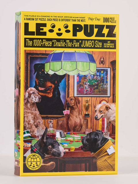 Poker Dogs, 1000-piece puzzle