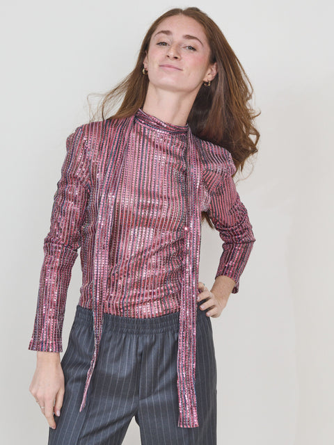 Disco Top, Pink Multi