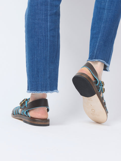 Ricciani, brown/blue