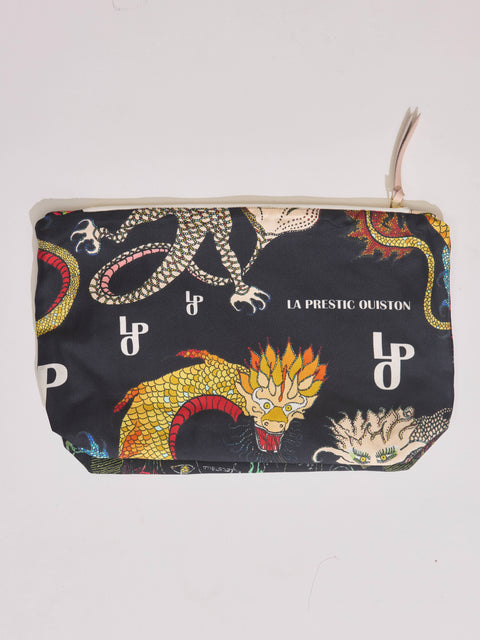 Voleuse Pouch, dragon noir mix