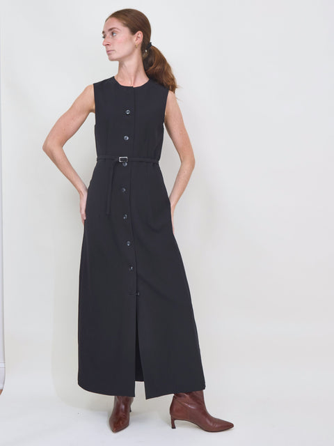 Saruma dress, black