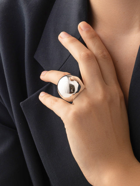 Supernova Ring, silver