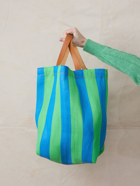 Market Totepack, Green/Blue