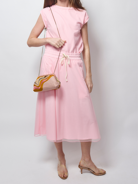 Double Layer Tulle T, cotton candy