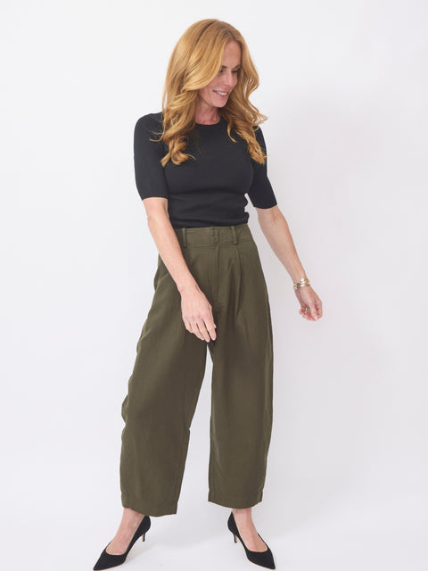 Bari Crop Trouser, Rosin