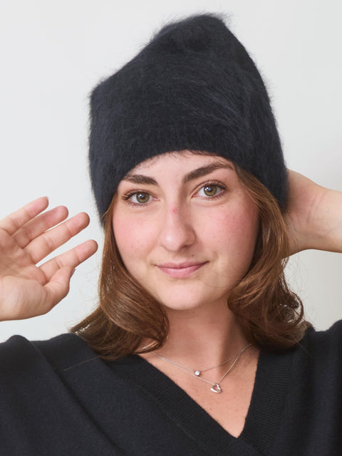 Brushed Beanie, black