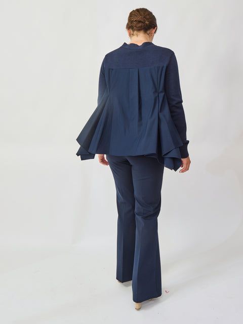 Cape Cardigan, Paris Blue