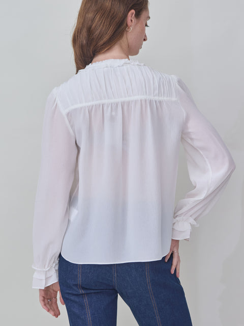 Girly Blouse, white