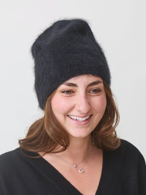 Brushed Beanie, black