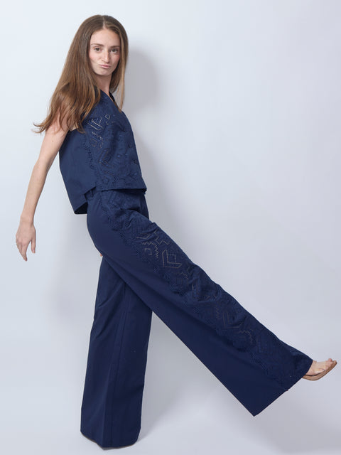 Lienzo Pant, blu