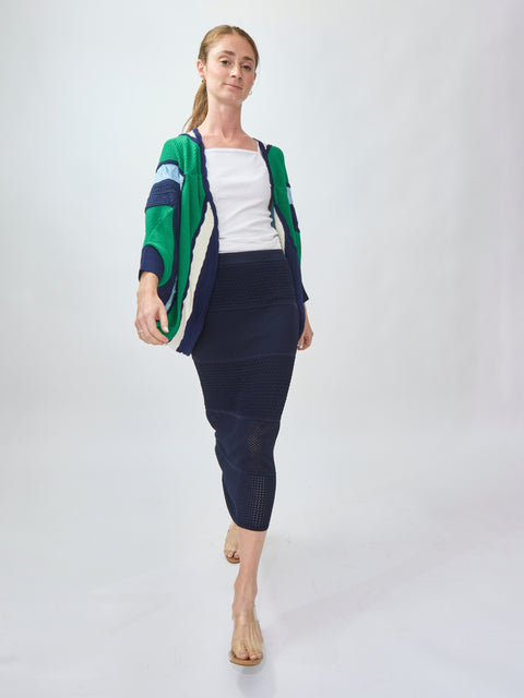 Lenox Shawl, Green Multi