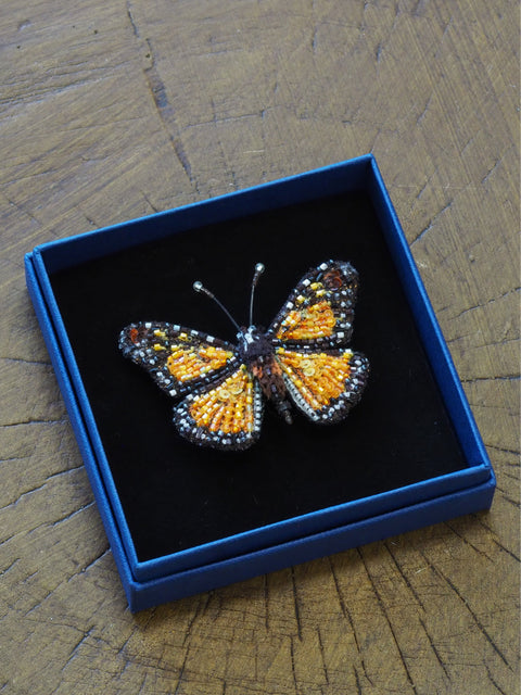 Wanderer Monarch Brooch