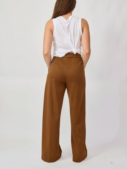 Wideleg Pant, Tabacco