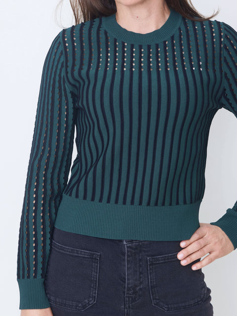 Marilyn, Pinstripe Evergreen