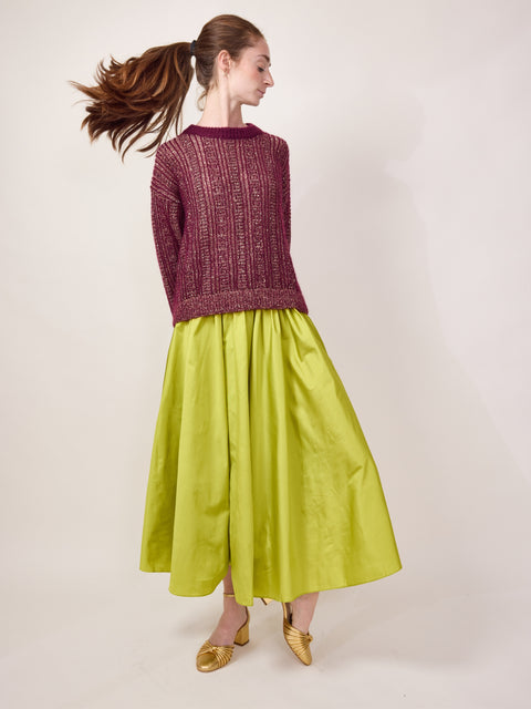 Ayla Skirt, chartreuse
