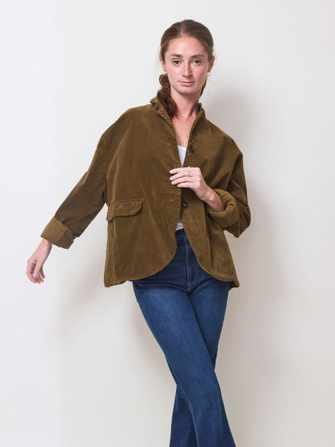 Jacket Viatrix, tobacco