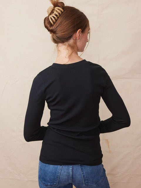 Lisa Long Sleeve, black