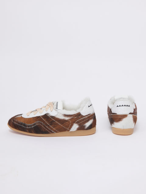 Ballet Sneaker, Haircalf Shearling