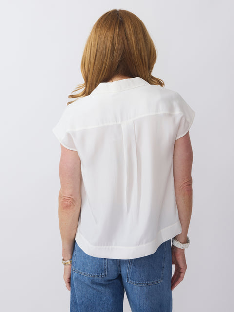 Noturally Camp Shirt, white