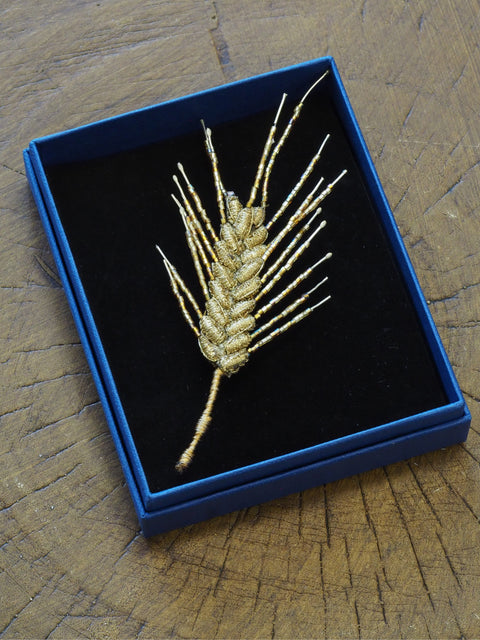 Wheat Head Brooch