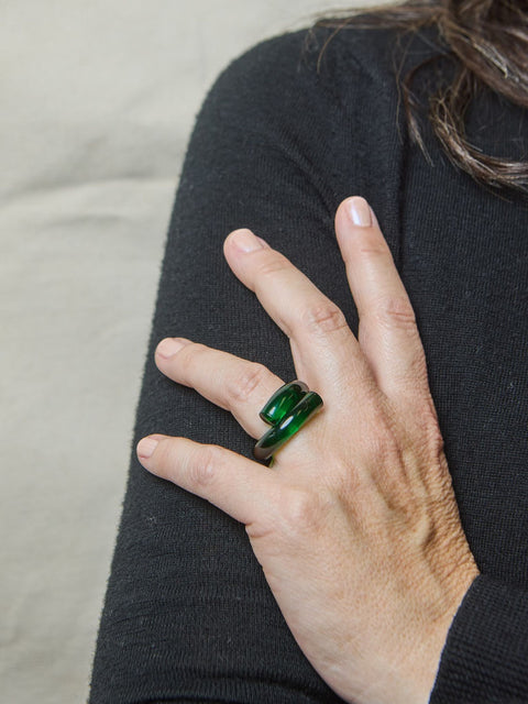 Wrap Ring, Green M