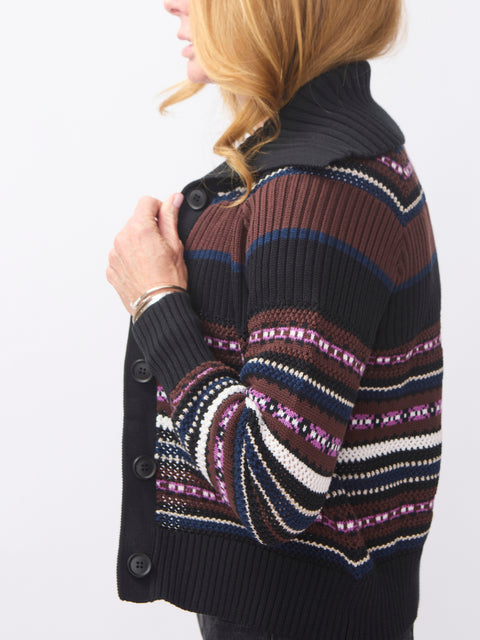 High Street Cardigan, multi