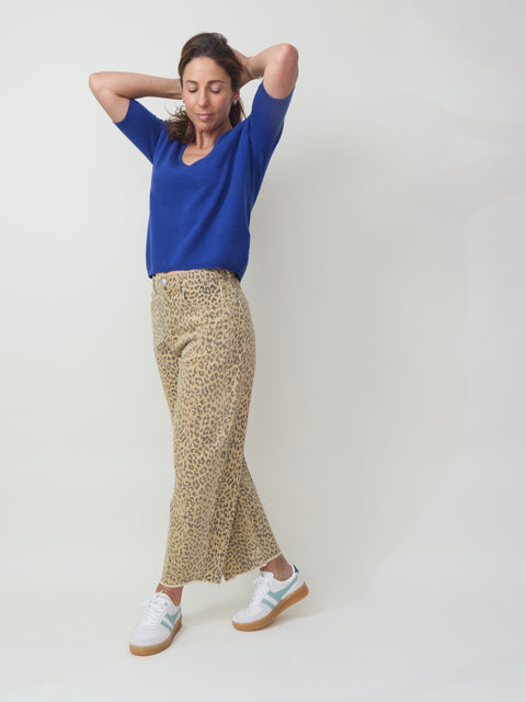 Nomad Ankle Jean, Leopard