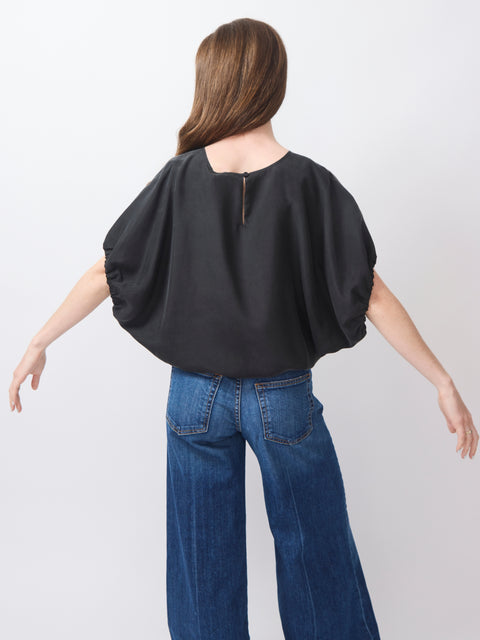 Bubble Blouse, black